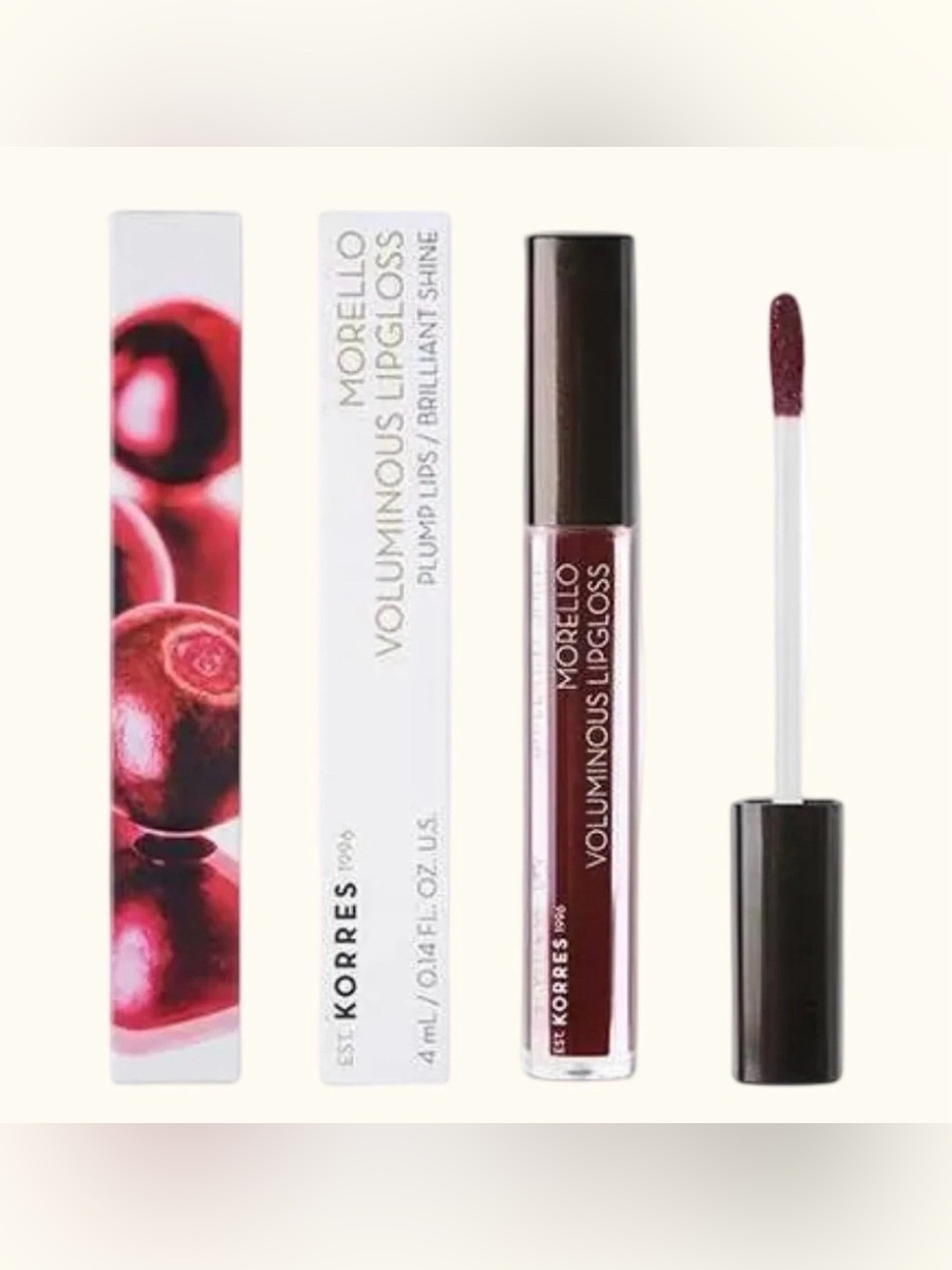 New Korres Morello Voluminous Lip Gloss